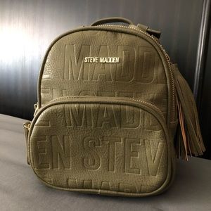 Steve Madden Olive Green BackPack